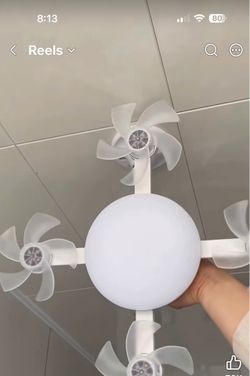 Wireless fan with remote