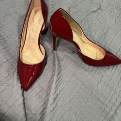 Red Jessica Simpson Heels 