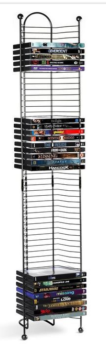 Atlantic 52 DVD/BLU Ray Disc Tower Metal