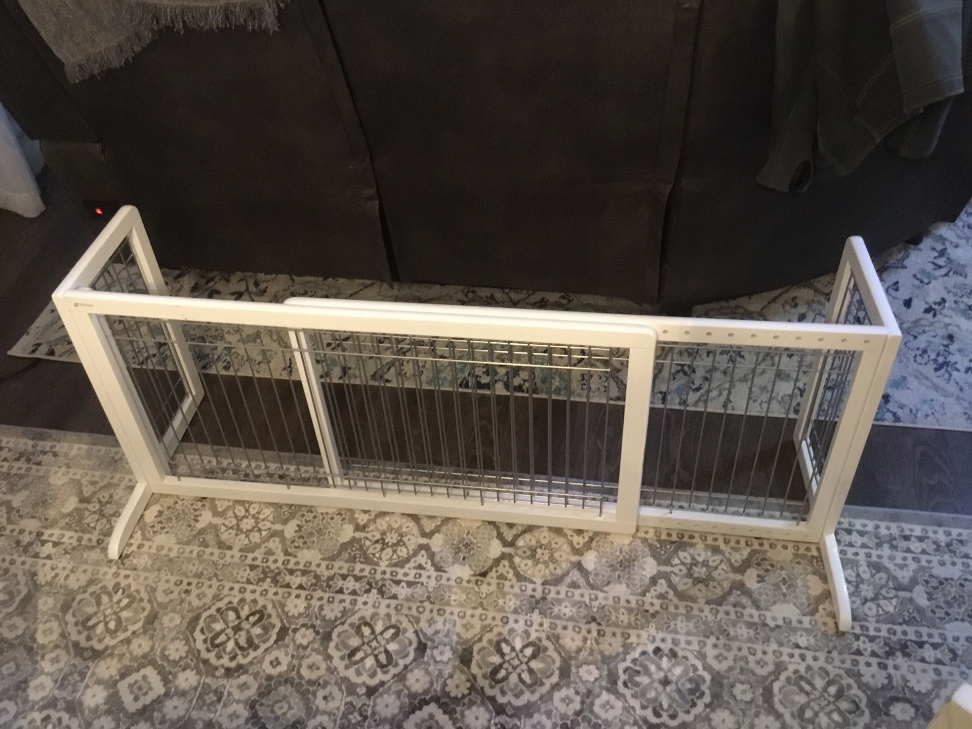 Free Standing Wood Pet Gate **$40 IF PICKED UP TODAY**