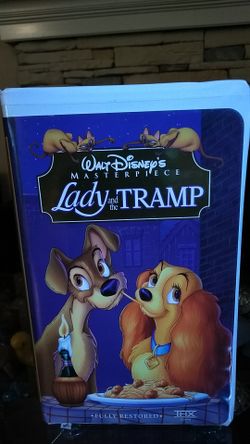 Lady and the Tramp masterpiece edition VHS tape