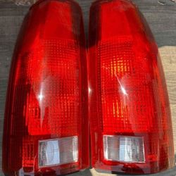 88-98 Chevy Gmc CK 92-99 Suburban Yukon 95-99 Tahoe Taillights Luces Traseras Calaveras Focos Luces Chevy 