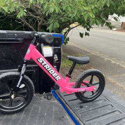 Child Kid Children Strider Balance Bike 12” Wheels Bicycle Tricycle Trike like New 