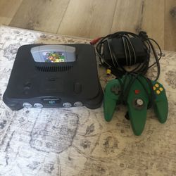 Nintendo - N64 Console- Works Great - Super Mario 64