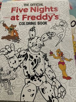 five Nights At Freddy Coloring Book Special Edition