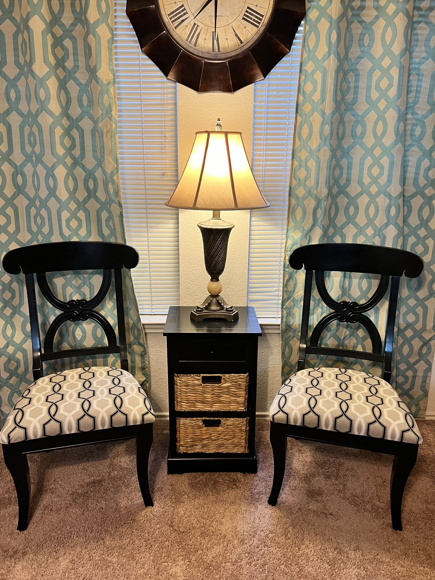 Accent Chairs & Table