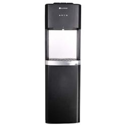 Glacier Bay Matte Black and Stainless Steel Bottom Load Water Dispenser