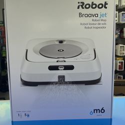 iRobot Braava Jet m6 Robot Mop - Brand New 