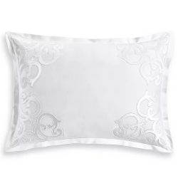 Hotel Collection Scroll Applique Classic Sham, King, Created for Macy's - White