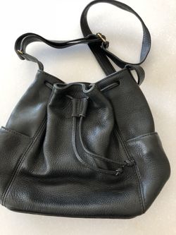 Coach purse leather