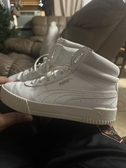 Puma White High top 