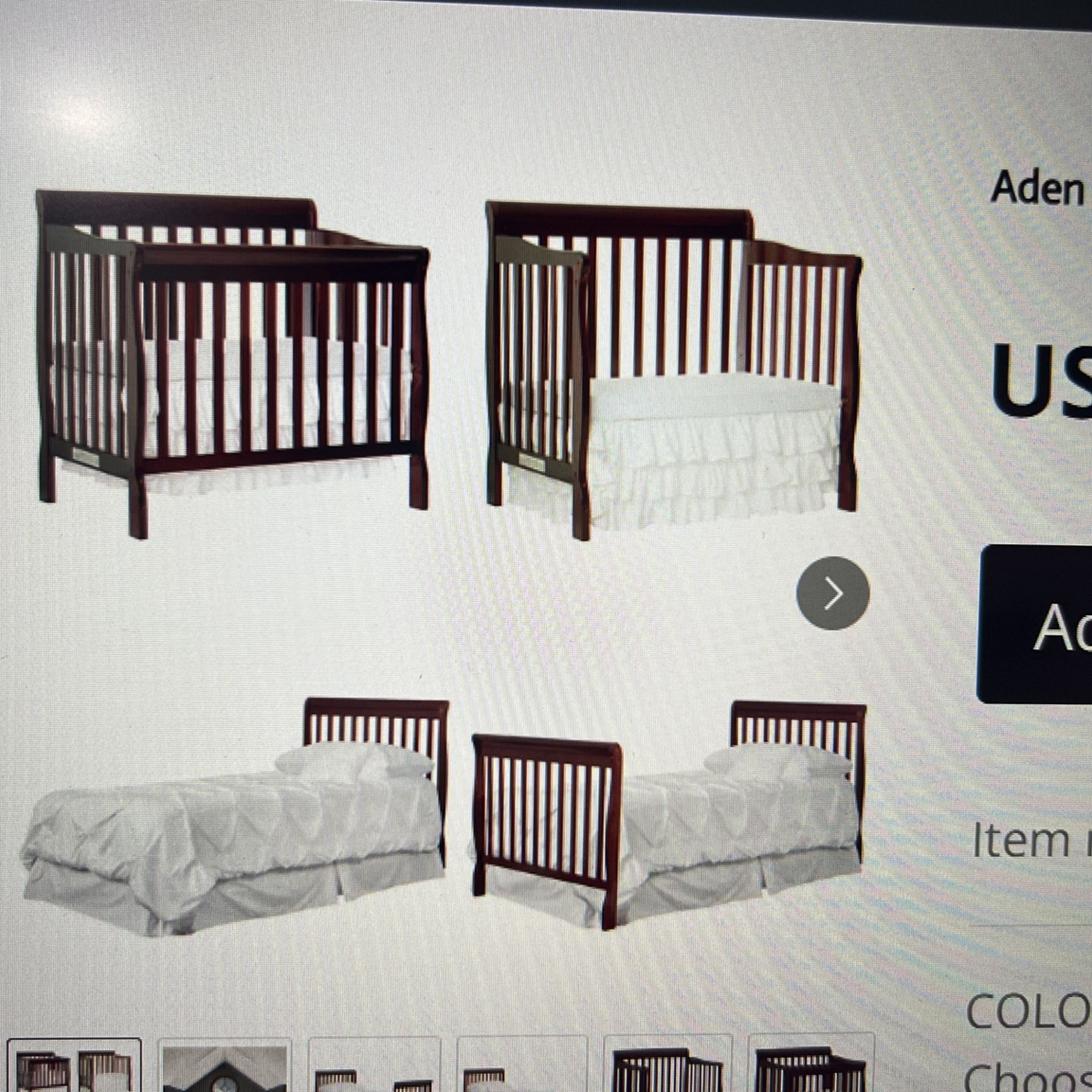 Aden 4-n-1 Crib 