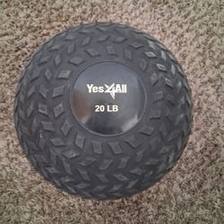 🏋️♂️ Yes4All 20 lb Slam Ball Need gone asap!