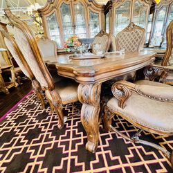 AICO By Michael Amini TUSCANO Dinning Set - GA