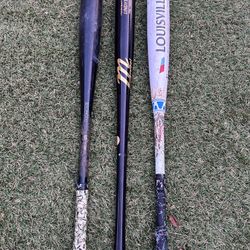BBCOR BASEBALL BATS (NEGOTIATIONS AVAILABLE)