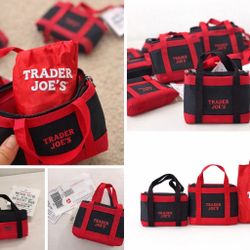 Brand new Trader Joe’s mini tote. Hard to find. $15 each. Discount for multiples. Local pickup only.
