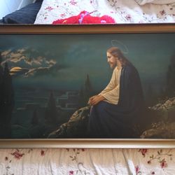 Christ On The Mount Of Olives Painting 