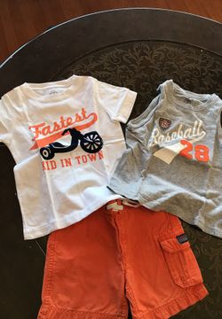 Boys 2T Carter’s summer outfits