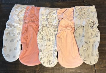 Baby Swaddle Wraps Set of 5