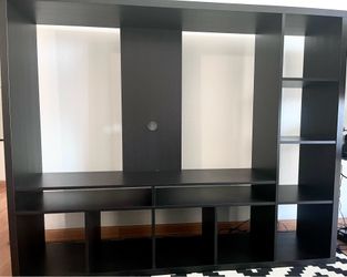 Black Entertainment Center / TV Stand