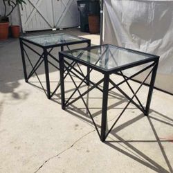 Side End Tables In Excellent Condition  - Both For $25