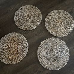 4 Seagrass Placemats 