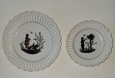BAVARIAN SHUMAN PORCELAIN PORCELAIN PLATE