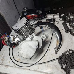 Upgraded 80cc 2-Stroke Motorized Bike Engine