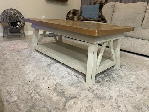 Farmhouse Coffee Table, End Table and Sofa Table