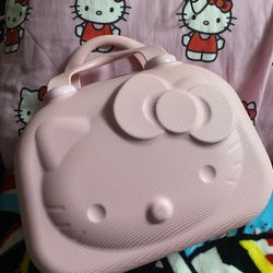 Hello kitty luggage carry bag 