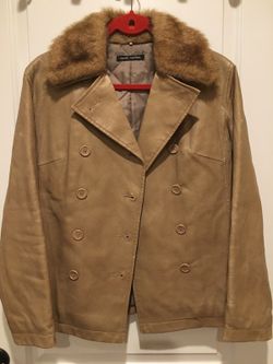 Women's leather jacket size medium