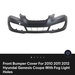 Hyundai Genesis Coupe Front Bumper Cover 
