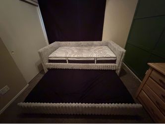 Grey day bed