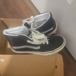 Black Vans Kids Size 4.5