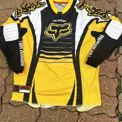 Fox Racing Jersey Size Large 