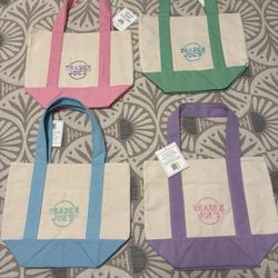 Trader Joes Tote Bags (set of 4)