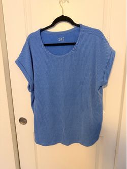 Maurices blue tee