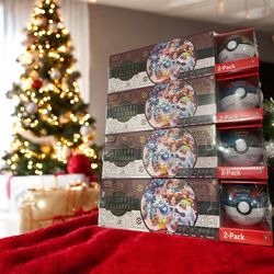 (4) Pokemon TCG Holiday Calendar Bundle w/ Ultraball Tin