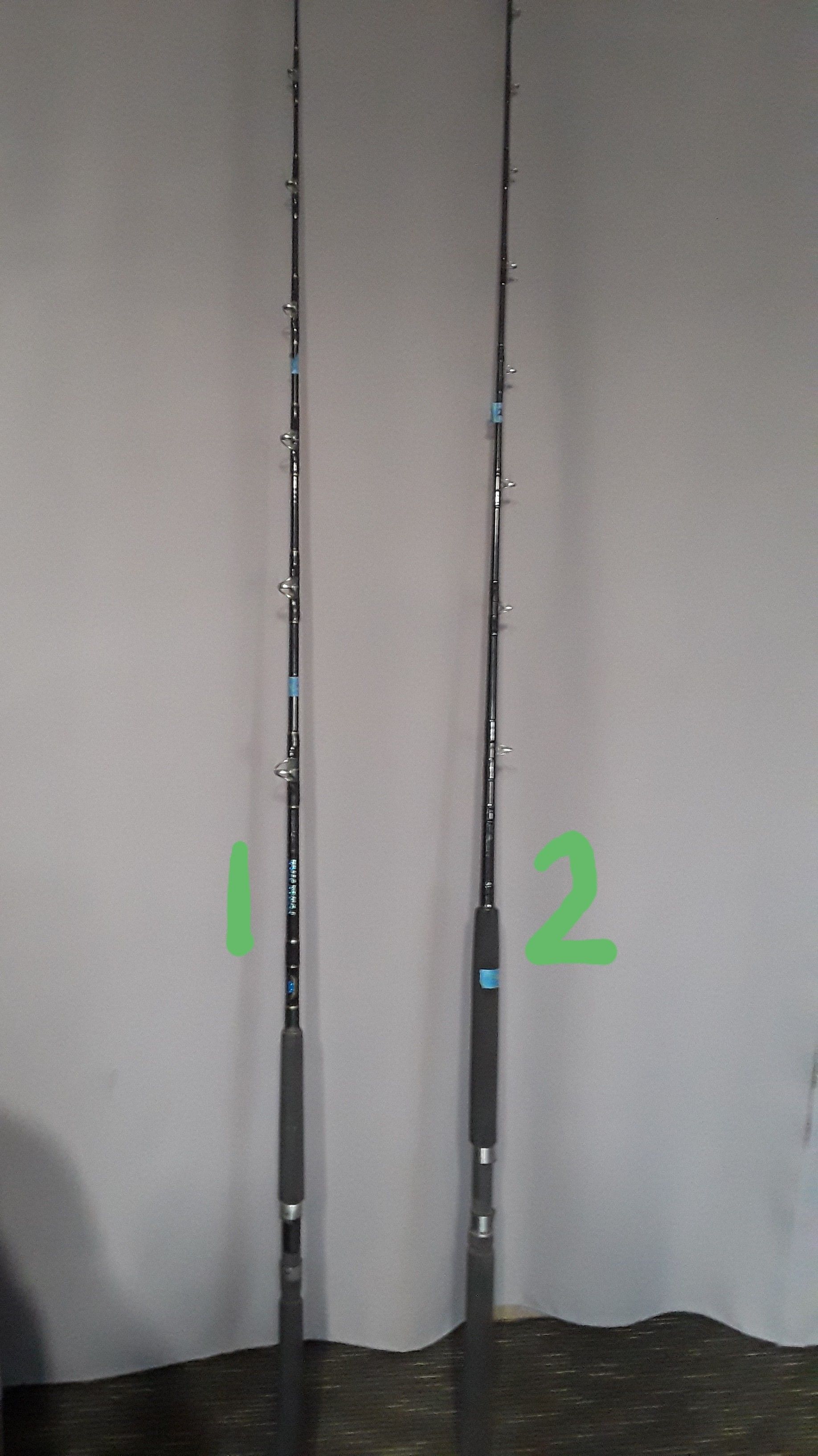 Fishing rods, use but in good condition.