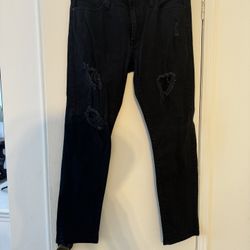 Men’s Guess Distressed Jeans Size 34