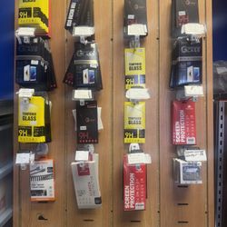 Screen Protectors & Cases