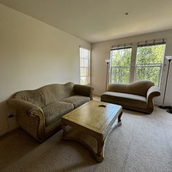 Couch Set + Coffee Table