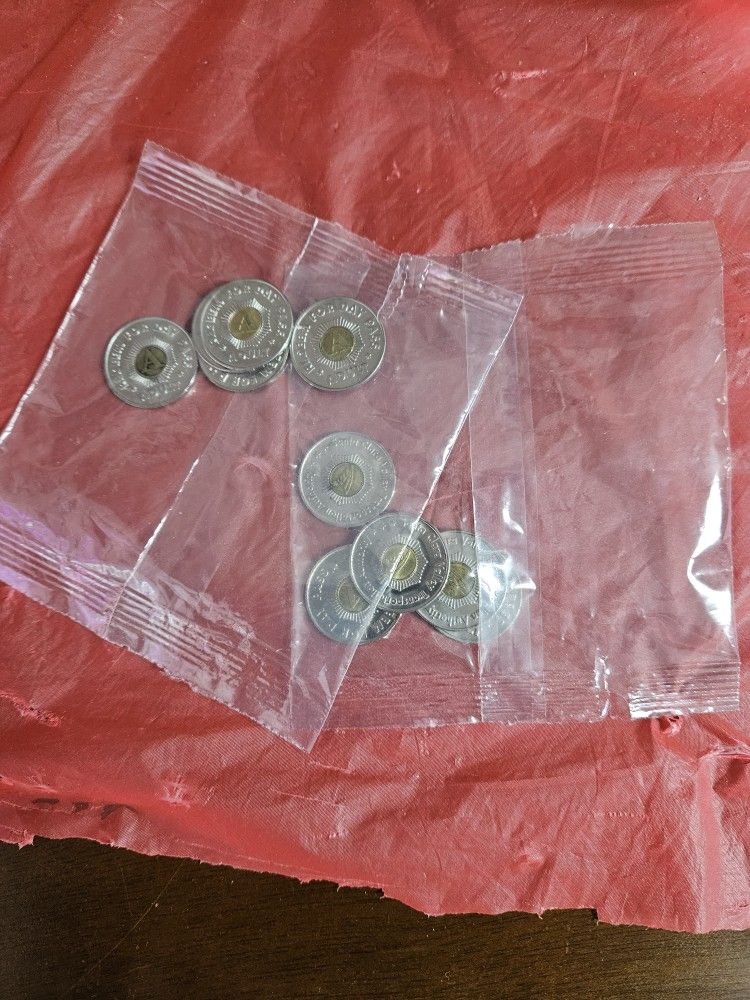 10 VTA Day Pass Tokens ($40)
