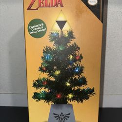 2021 The Legend of Zelda LED Light-Up Desktop Tree NIB Nintendo 11.5" USB Power