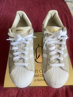 ADIDAS Superstar ‘Bliss White’ Man’s Size 9.5