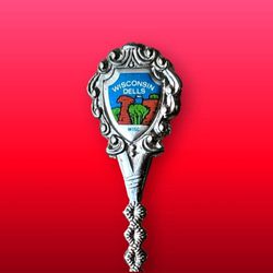 Wisconsin Dells Vintage Souvenir Spoon 