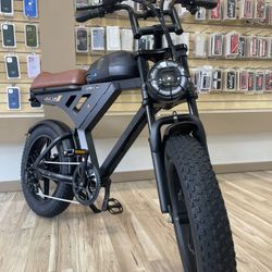 Super Movcan Cruiser Electric Bike Vintage Look 32MPH Ebike Finance It Today No Credit Needed! $40 Down To Take It!