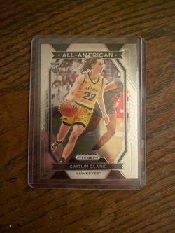 Caitlin Clark all American Prizm rookie