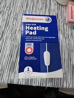 Walgreens King Size Heating Pad