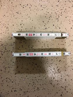 Folding measuring tape